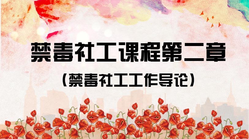 禁毒社工课程第二章-禁毒社工工作导论